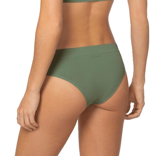 Detalhe - Calcinha Lupo Basica Sem Costura 40300 Cacto