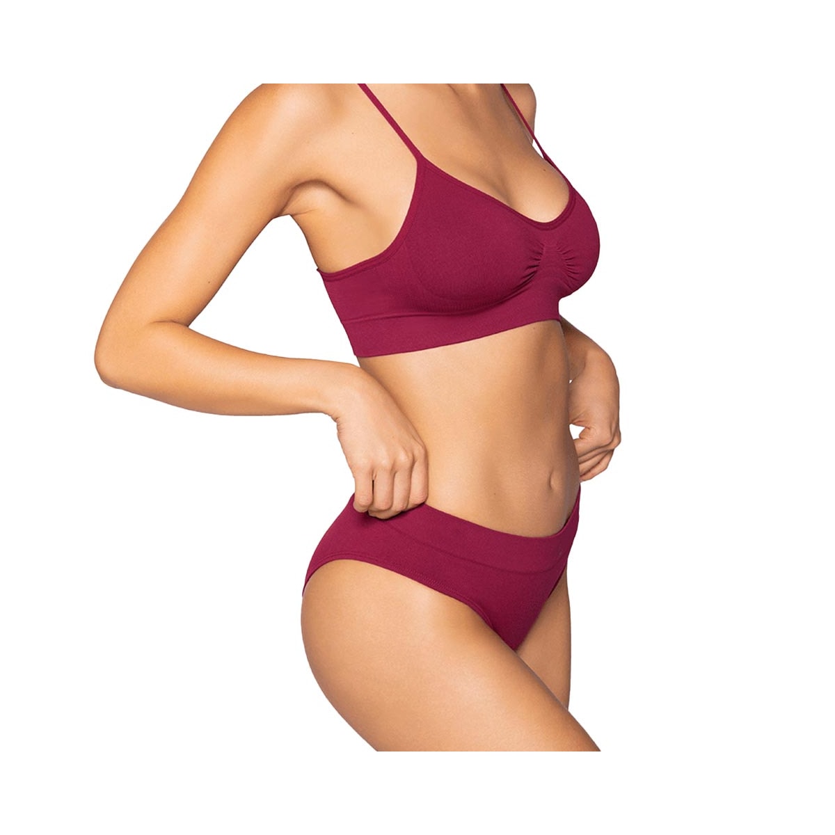 Calcinha Lupo Basica Sem Costura 40300 Cherry Calcinha Lupo Basica Sem Costura 40300 Cherry