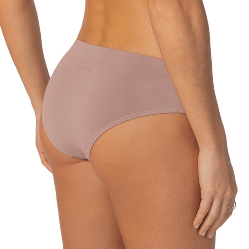 Detalhe - Calcinha Lupo Basica Sem Costura 40300 Nude 6006