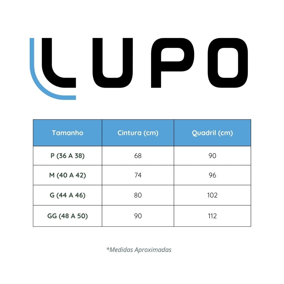 Calcinha Lupo Basica Sem Costura 40300 Preta