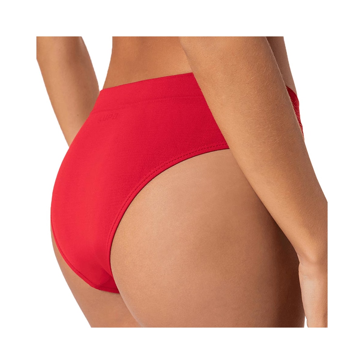 Calcinha Lupo Basica Sem Costura 40300 Vermelho Tango