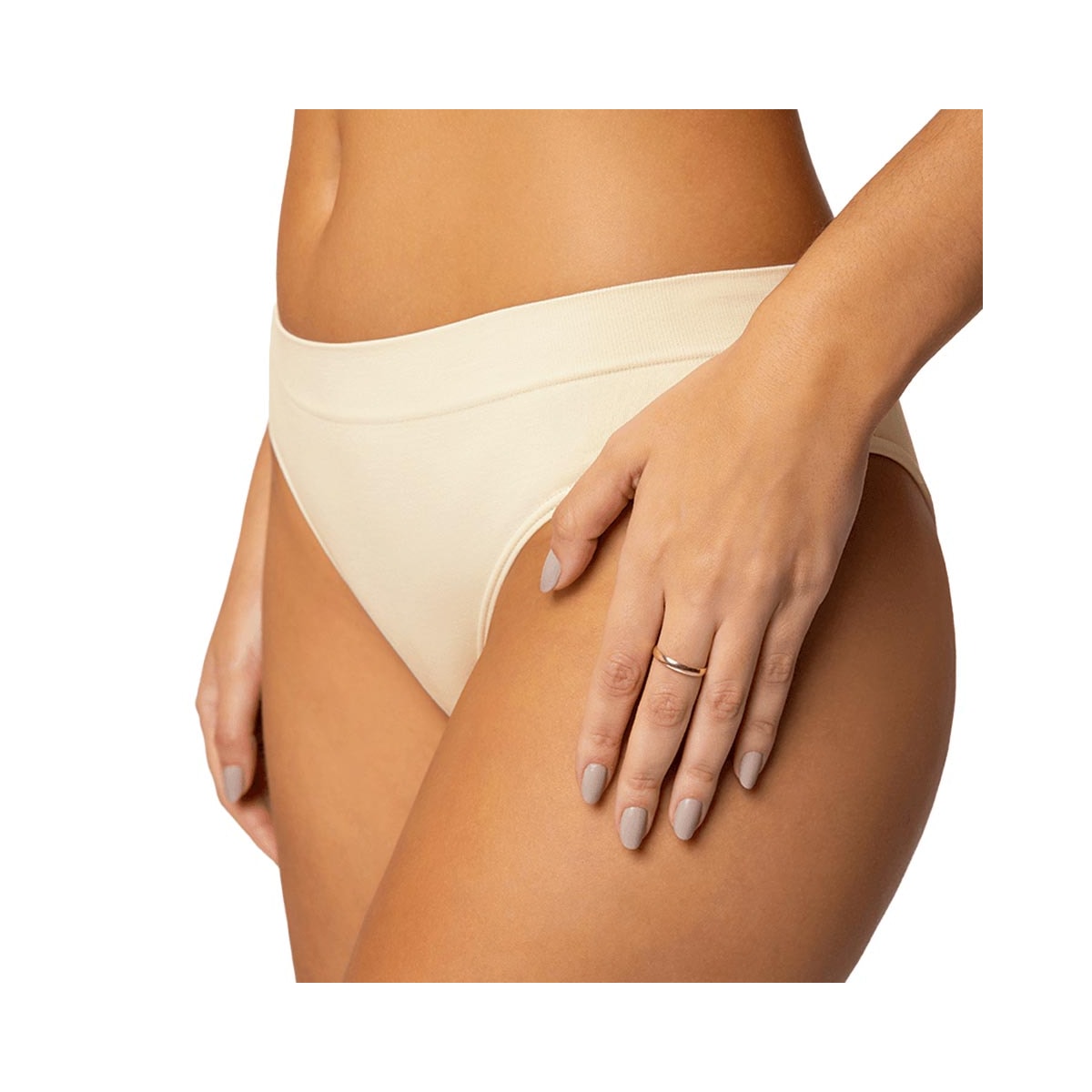 Calcinha Lupo Sem Costura 40300 Baunilha