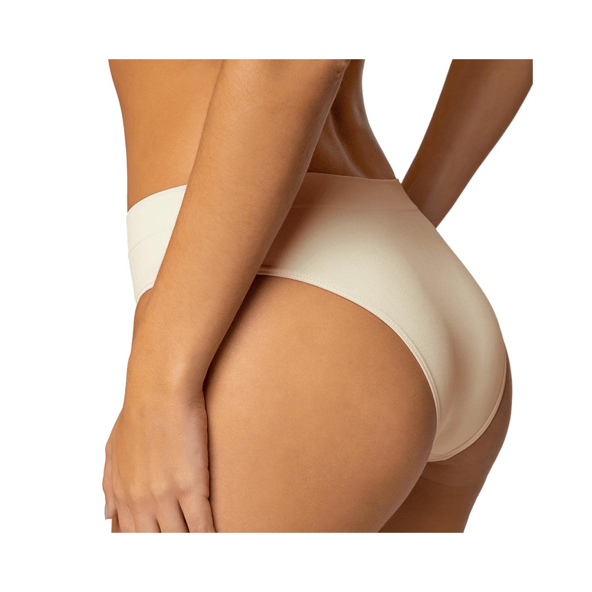 Calcinha Lupo Sem Costura 40300 Baunilha