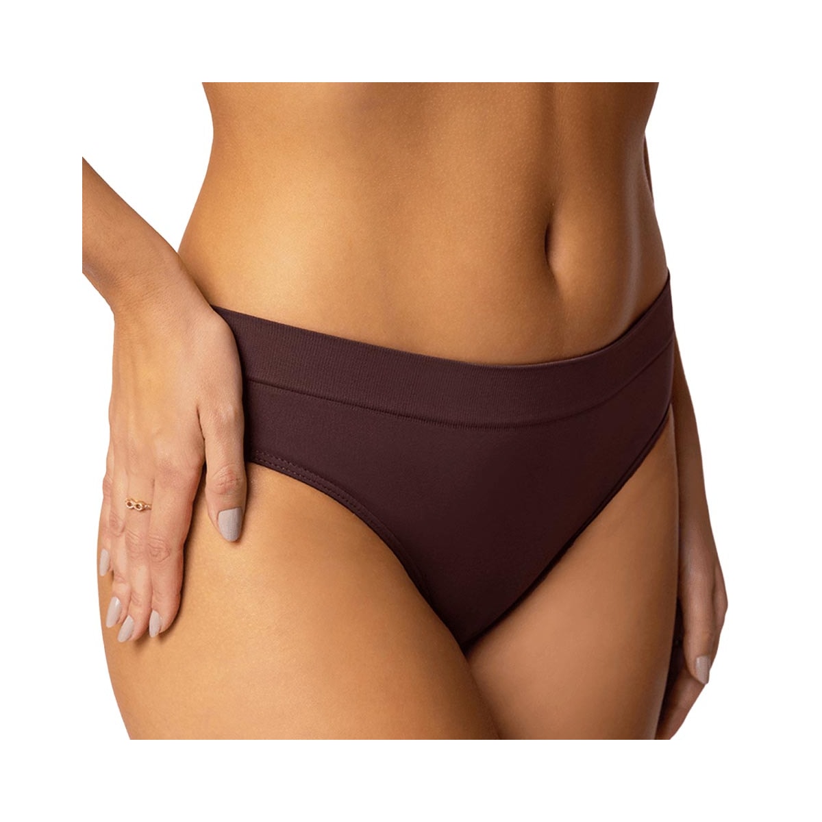 Calcinha Lupo Sem Costura 40300 Canela Calcinha Lupo Sem Costura 40300 Canela