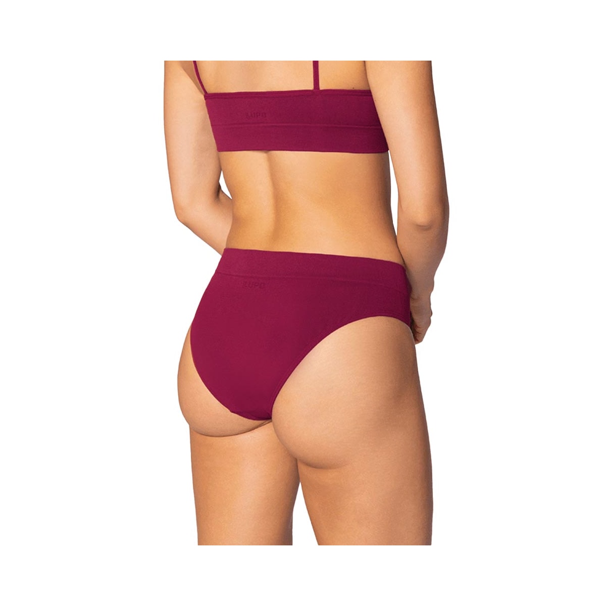 Calcinha Lupo Sem Costura 40300 Cherry