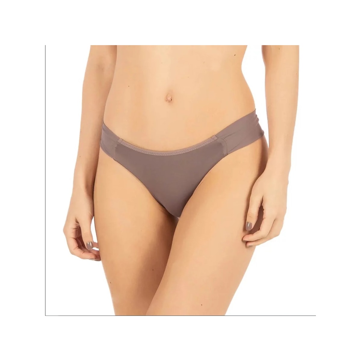 Calcinha Marcyn Lateral Franzida 532.026 Camurça Calcinha Marcyn Lateral Franzida 532.026 Camurça