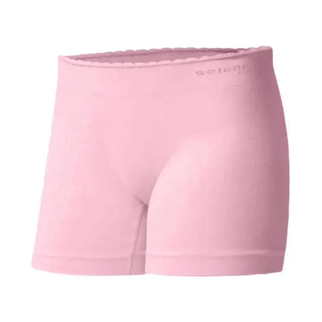 Calcinha Selene Boxer Infantil Sem Costura 20610 Rosa Claro Calcinha Selene Boxer Infantil Sem Costura 20610 Rosa Claro