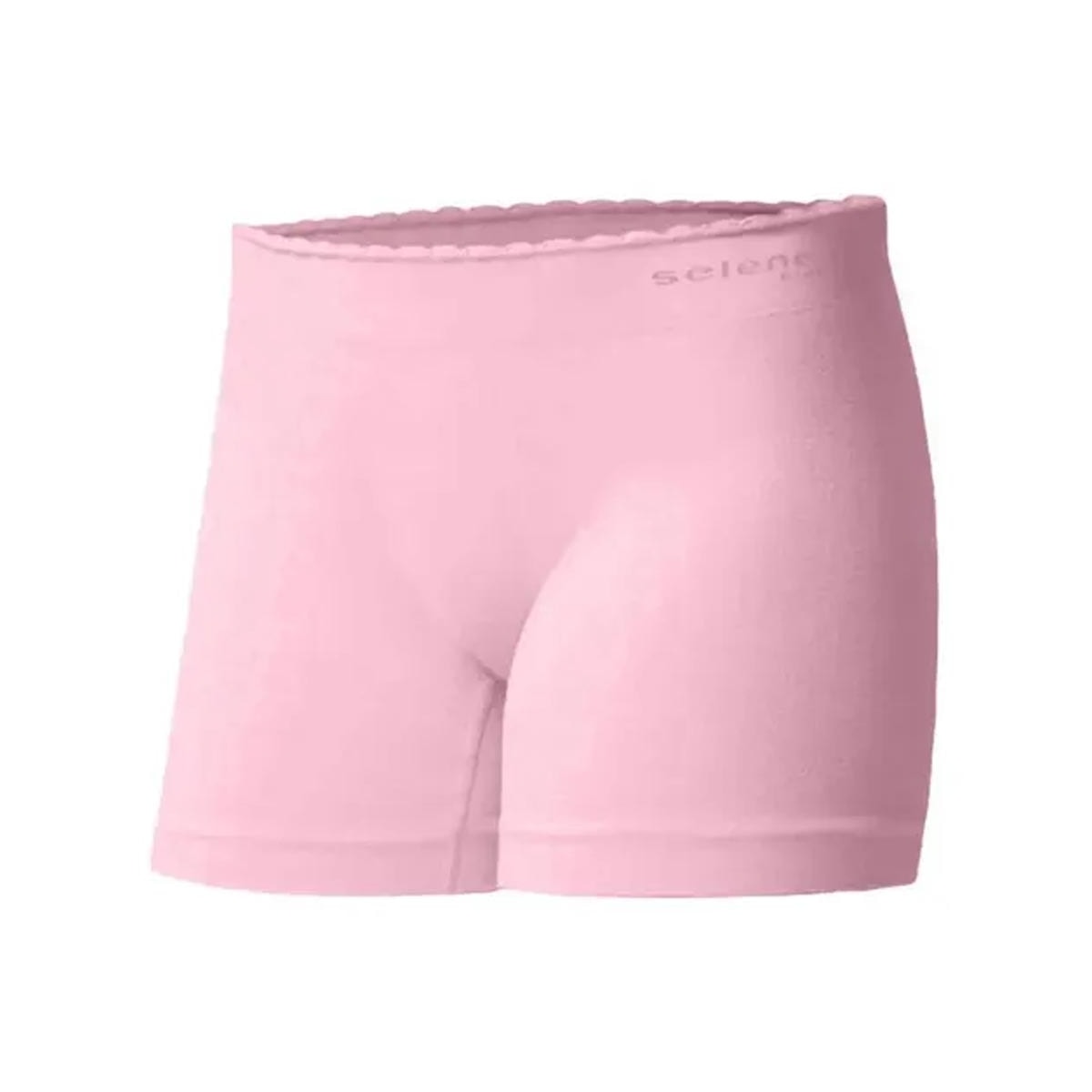 Calcinha Selene Boxer Infantil Sem Costura 20610 Rosa Claro Calcinha Selene Boxer Infantil Sem Costura 20610 Rosa Claro
