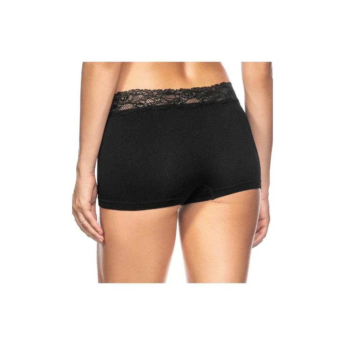 Calcinha Zee Rucci Boxer Feminina Zr0200-018 C099 Preto
