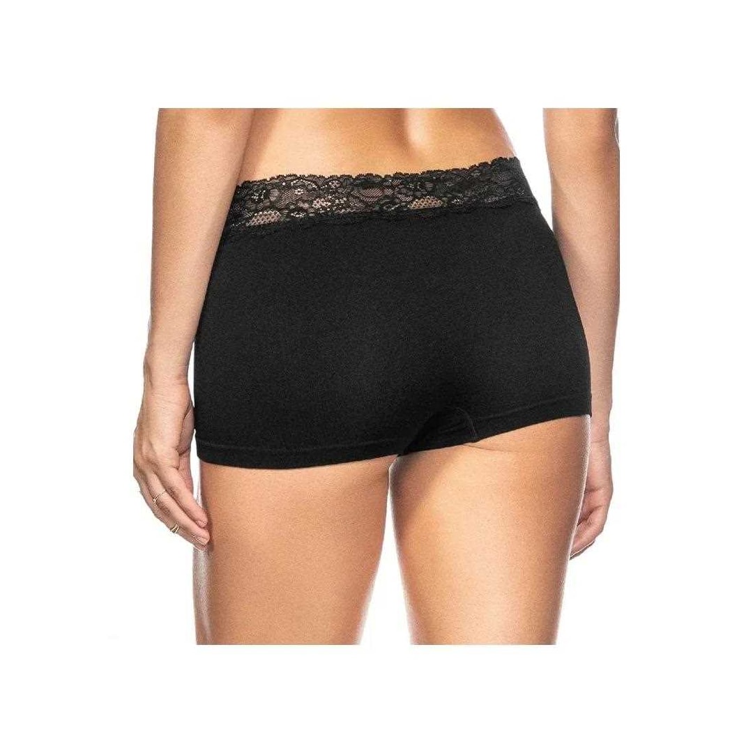 Calcinha Zee Rucci Boxer Feminina Zr0200-018 C099 Preto Calcinha Zee Rucci Boxer Feminina Zr0200-018 C099 Preto