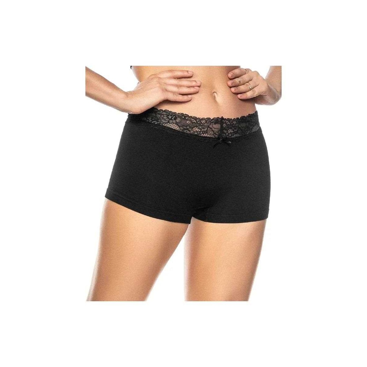 Calcinha Zee Rucci Boxer Feminina Zr0200-018 C099 Preto Calcinha Zee Rucci Boxer Feminina Zr0200-018 C099 Preto
