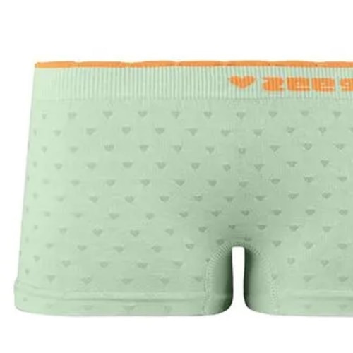 Detalhe - Calcinha Zee Rucci Boxer Infantil Zr1500-001 Hortela