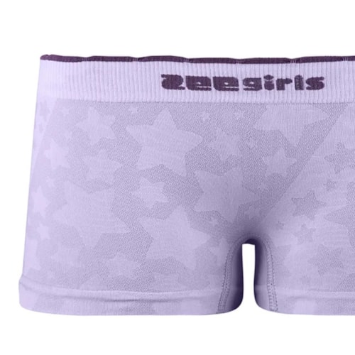 Detalhe - Calcinha Zee Rucci Boxer Infantil Zr1500-001 Lilas
