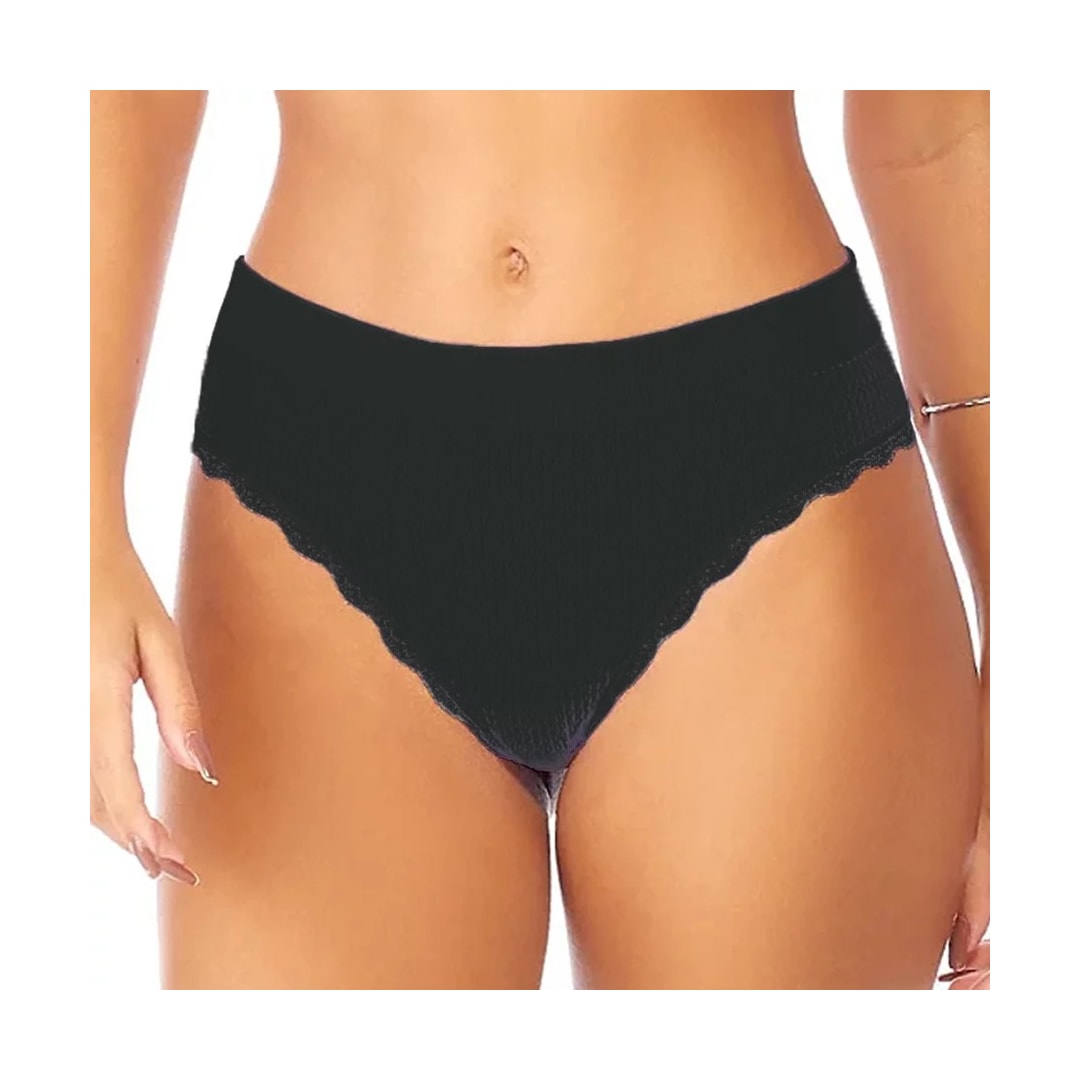 Calcinha Zee Rucci Confort Jacquar Zr0207-018-1679 V01 Preto