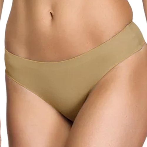Detalhe - Calcinha Zee Rucci Corte A Laser Zr0201-005 Bege