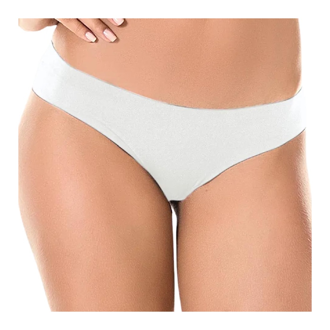 Calcinha Zee Rucci Corte A Laser Zr0201-005 Branco