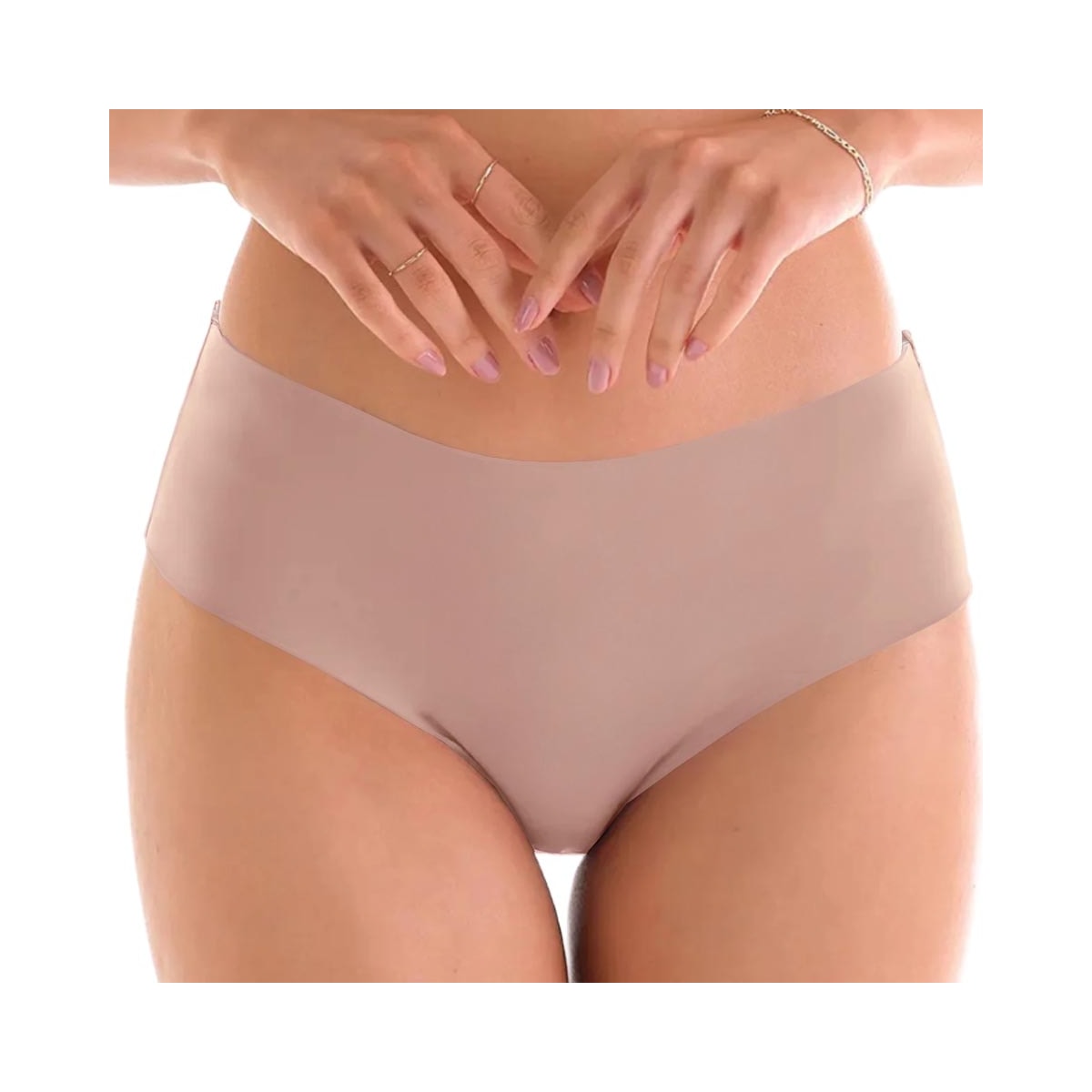 Calcinha Zee Rucci Corte A Laser Zr0201-092 C571 Rose