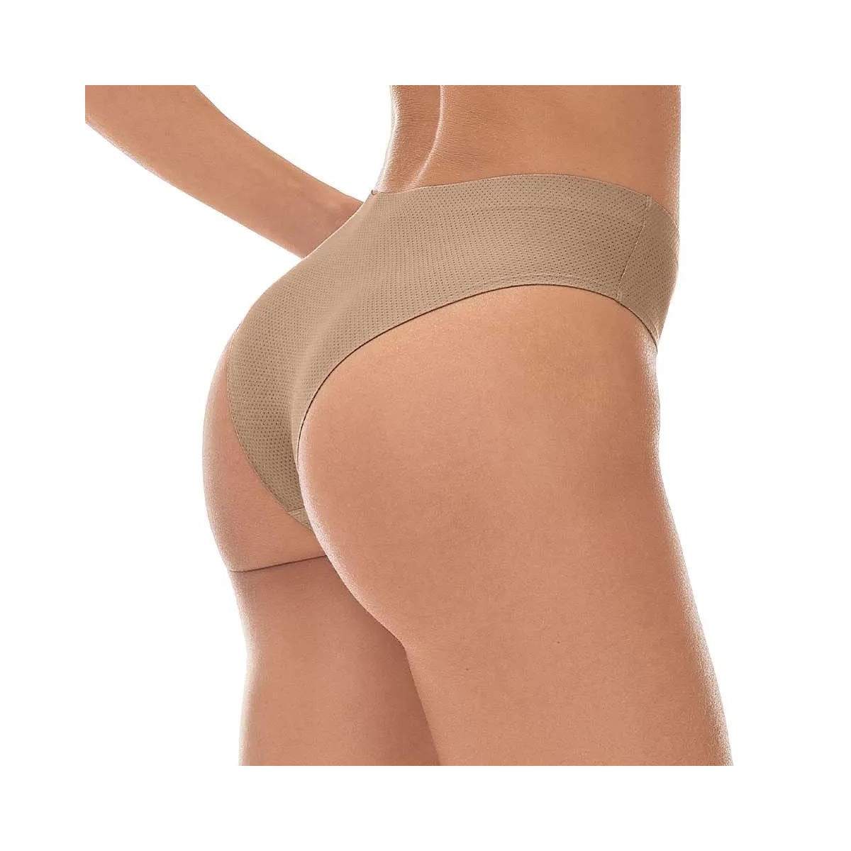 Calcinha Zee Rucci Corte A Laser Zr0201-095 C104 Nude