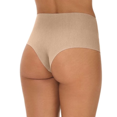 Detalhe - Calcinha Zee Rucci De Lycra Zr0201-093 C122 Bege