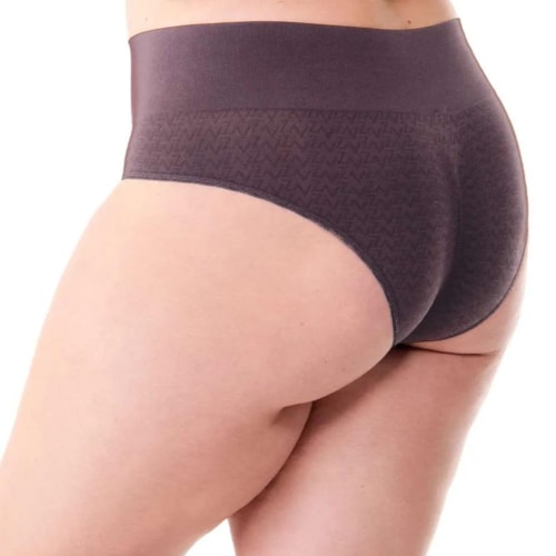 Detalhe - Calcinha Zee Rucci De Lycra Zr0203-069 V27 Berinjela