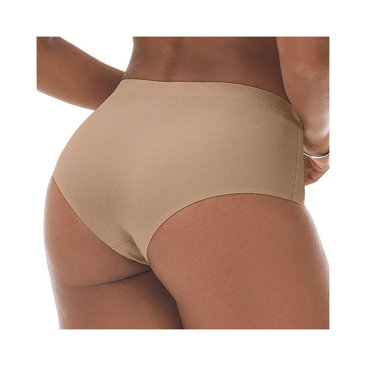 Calcinha Zee Rucci De Lycra Zr0208-023 C104 Nude