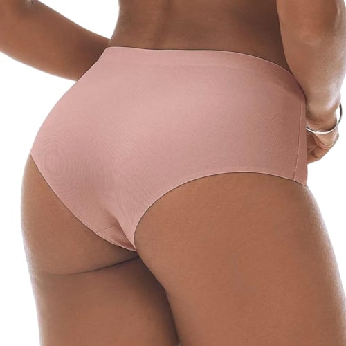 Detalhe - Calcinha Zee Rucci De Lycra Zr0208-023 C571 Rose