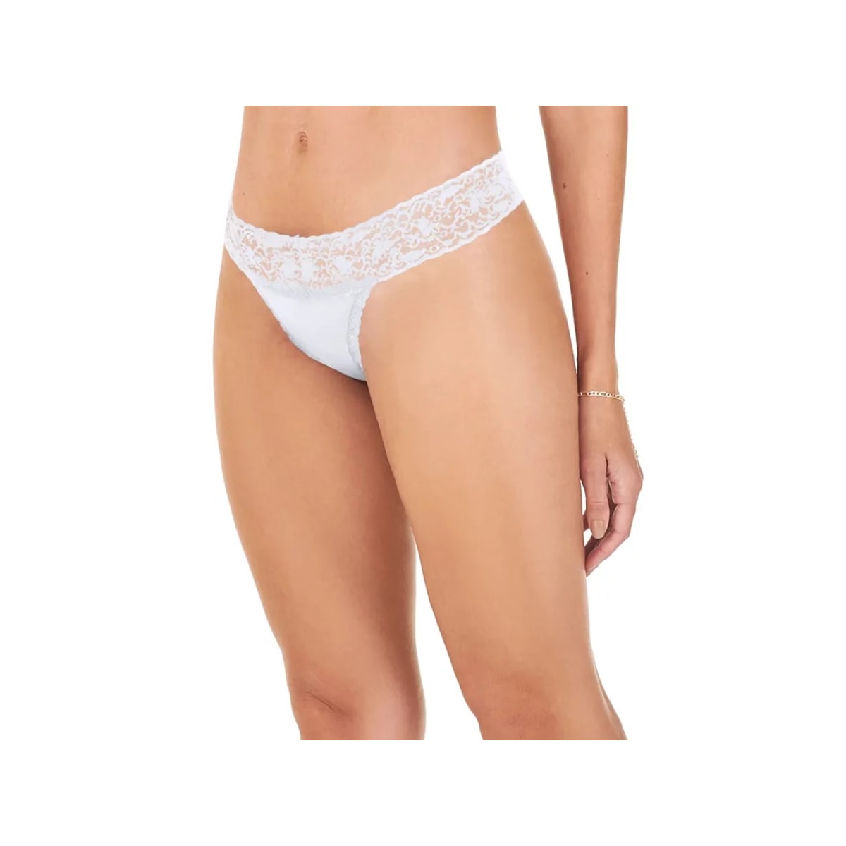 Calcinha Zee Rucci Fio Duplo Com Renda Zr0202-037 C000 Branco