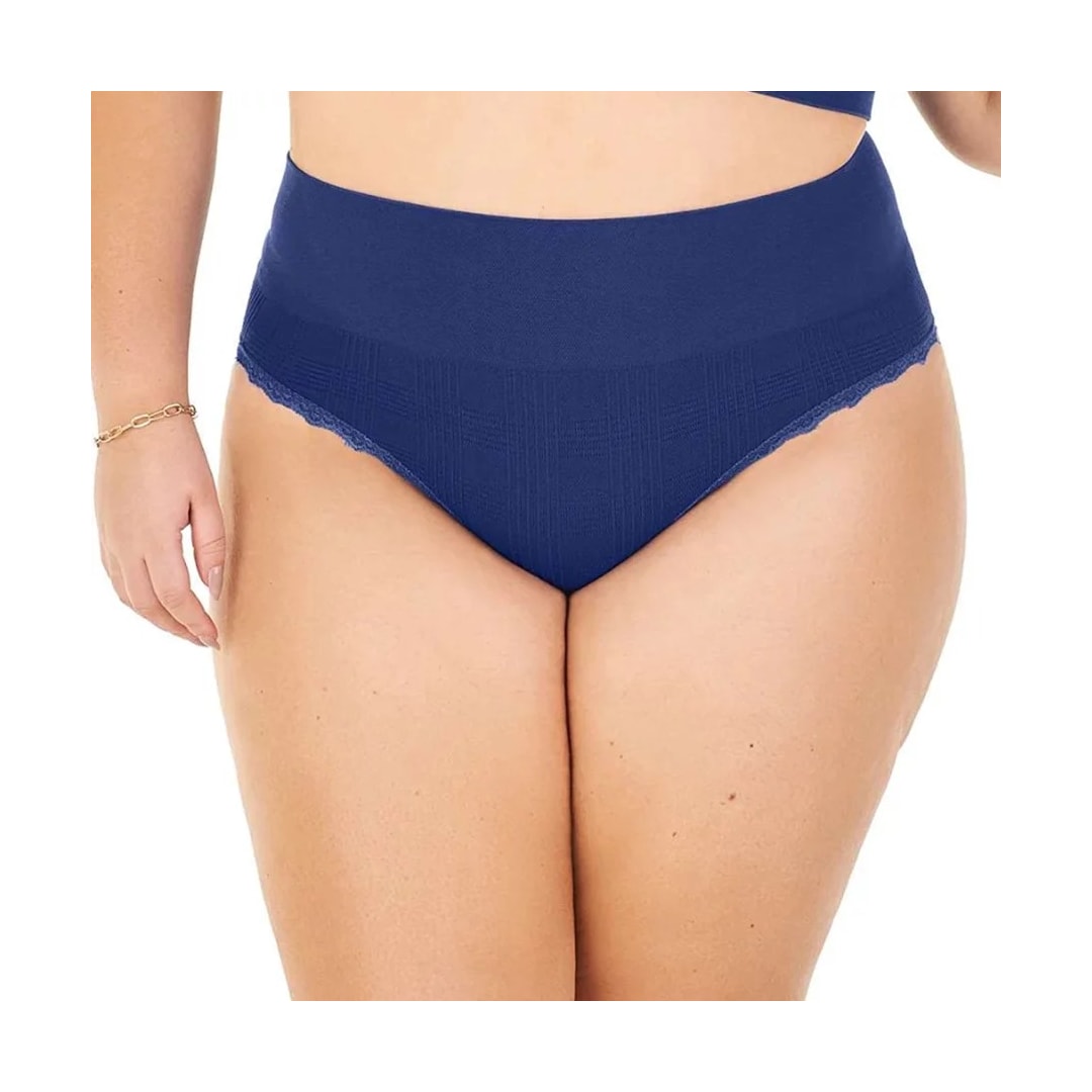 Calcinha Zee Rucci Jacquard Sem Costura Zr0203 Azul Royal Calcinha Zee Rucci Jacquard Sem Costura Zr0203 Azul Royal