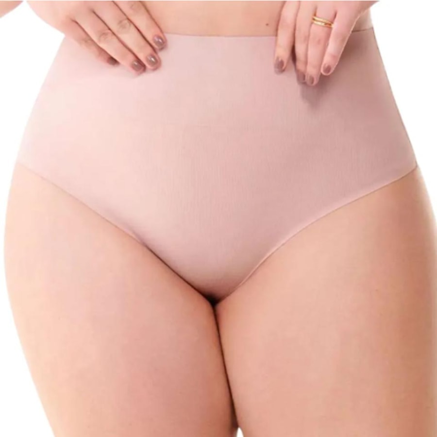 Calcinha Zee Rucci Tanga Cós Alto Laser Zr0201-111 C571 Rose
