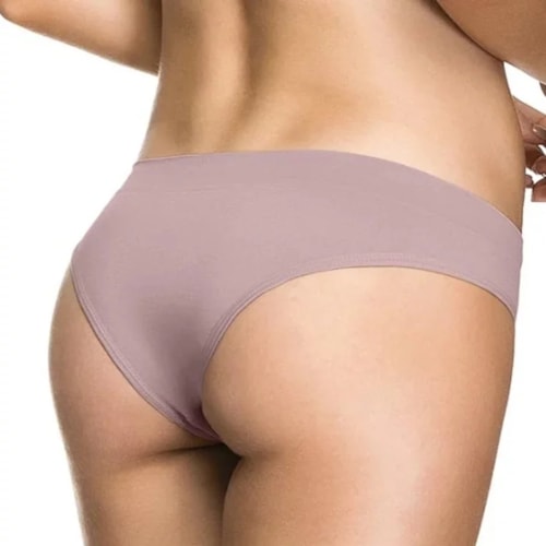 Calcinha Zee Rucci Tanga Jacquard Zr0201-001 C014 Cinza