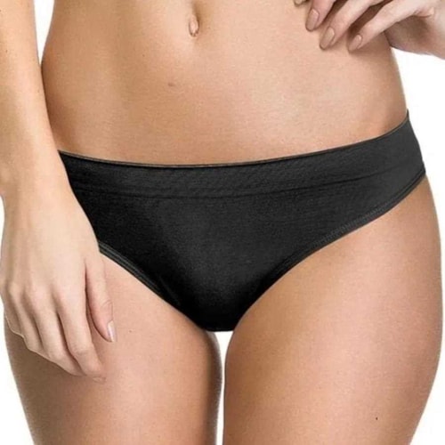 Calcinha Zee Rucci Tanga Jacquard Zr0201-001 C099 Preto