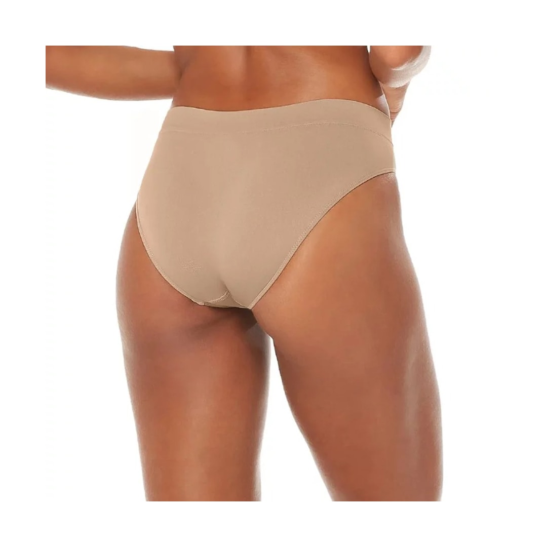 Calcinha Zee Rucci  Tanga Jacquard Zr0207-001 Bege