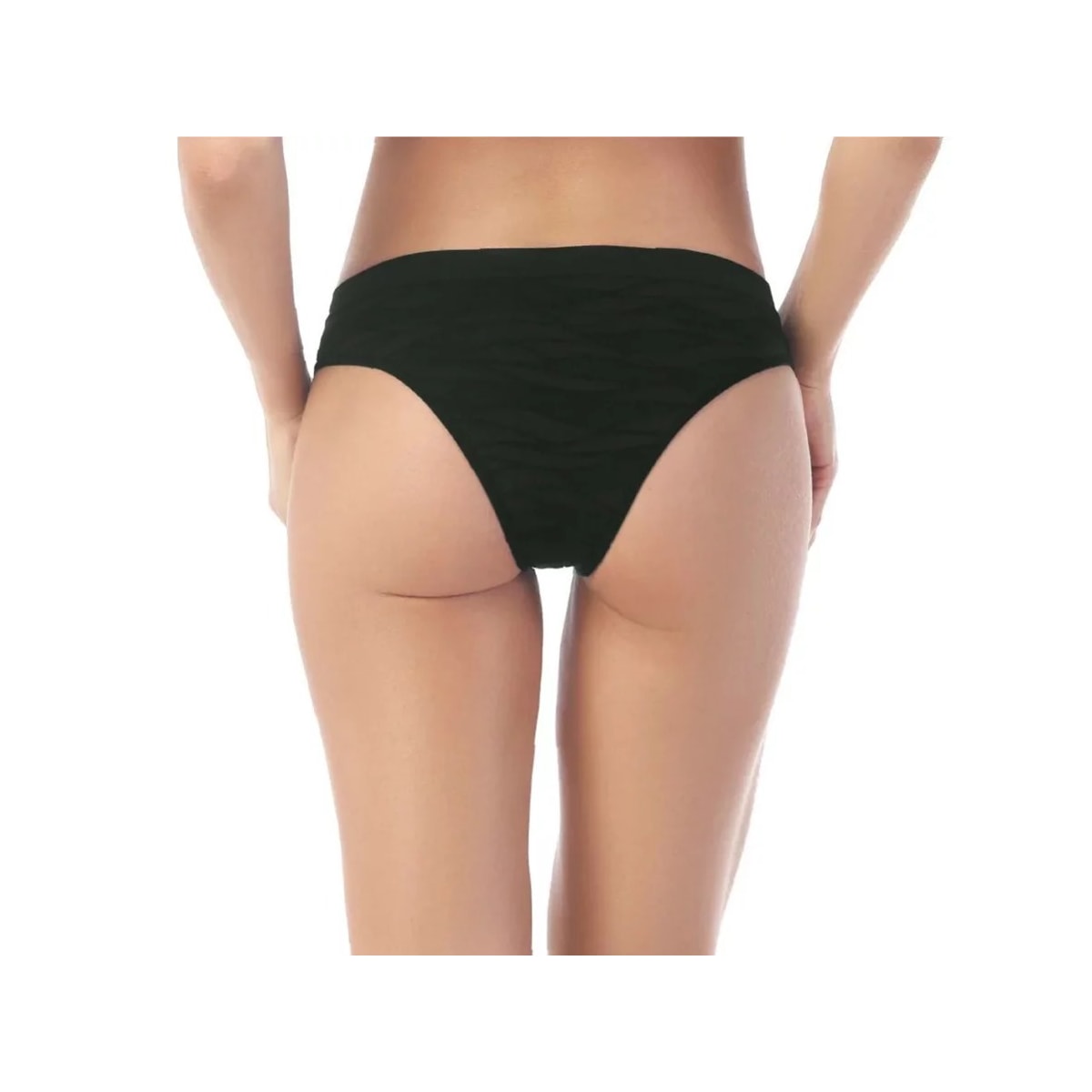 Calcinha Zee Rucci Tanga S/Costura Zr0201-070-1665 V03 V01 Preto