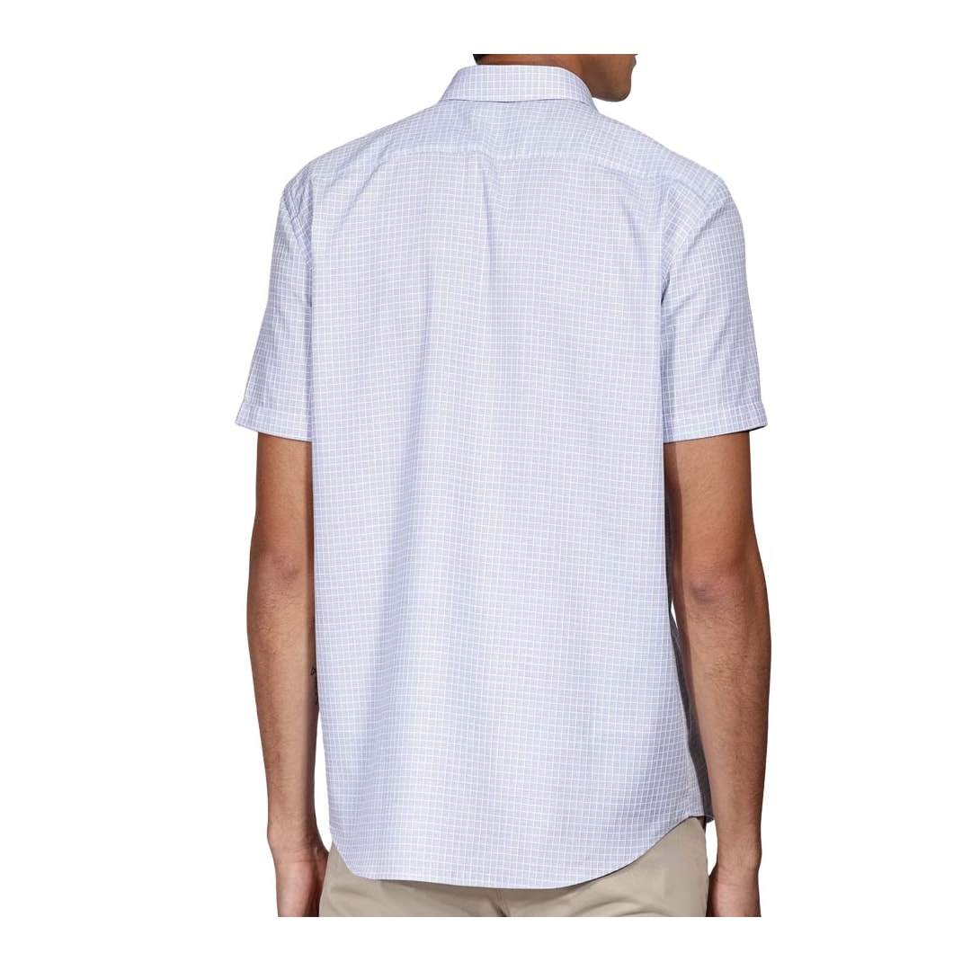 Camisa Aramis Manga Curta Sem Bolso 06.0589 Azul Claro