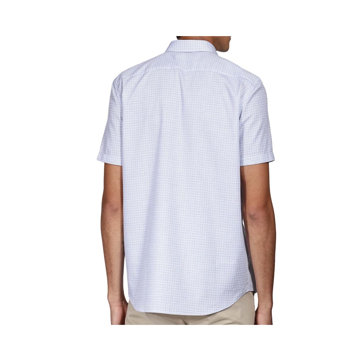 Camisa Aramis Manga Curta Sem Bolso 06.0589 Azul Claro Camisa Aramis Manga Curta Sem Bolso 06.0589 Azul Claro