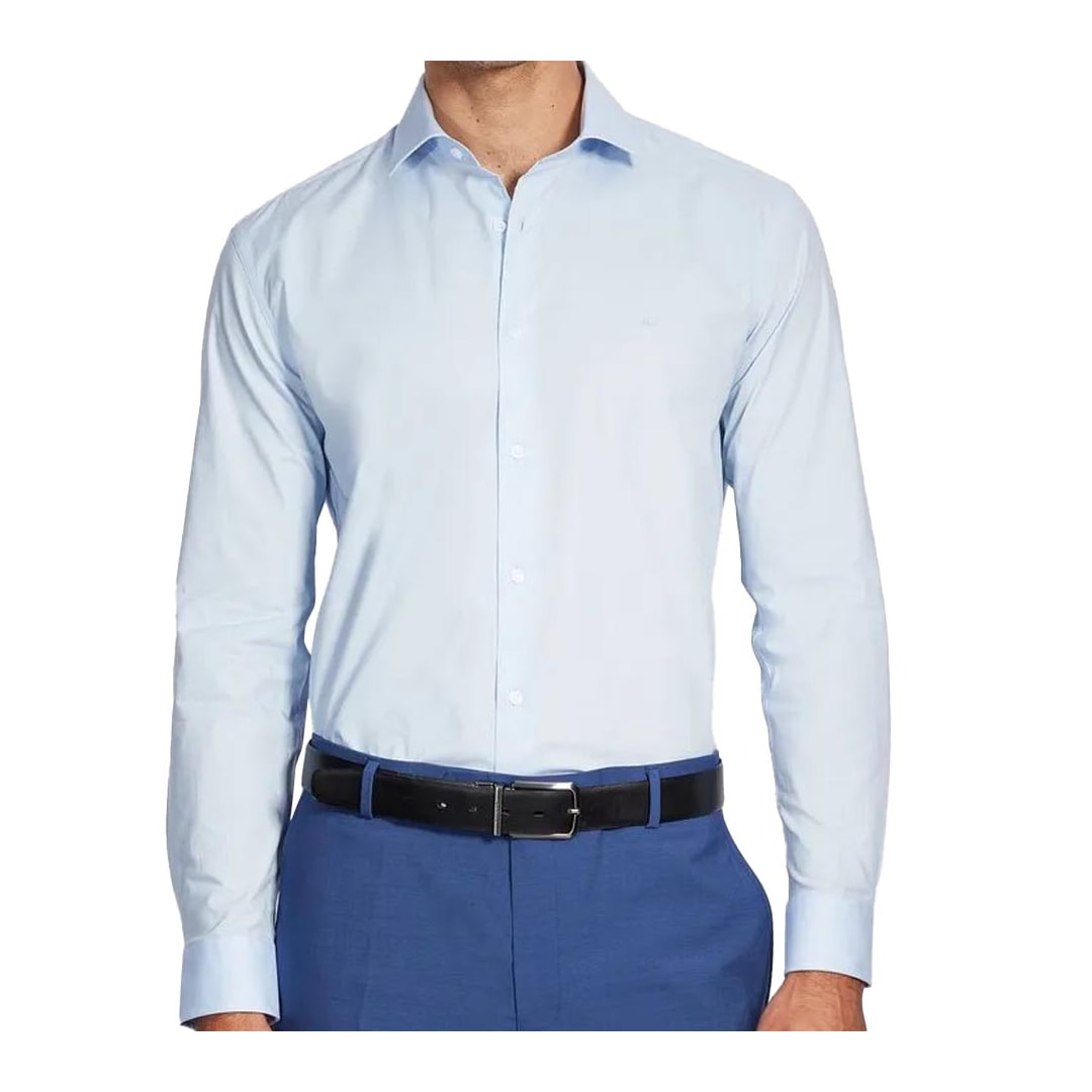 Camisa Aramis Manga Longa Slim 02.0676 Azul Claro Camisa Aramis Manga Longa Slim 02.0676 Azul Claro