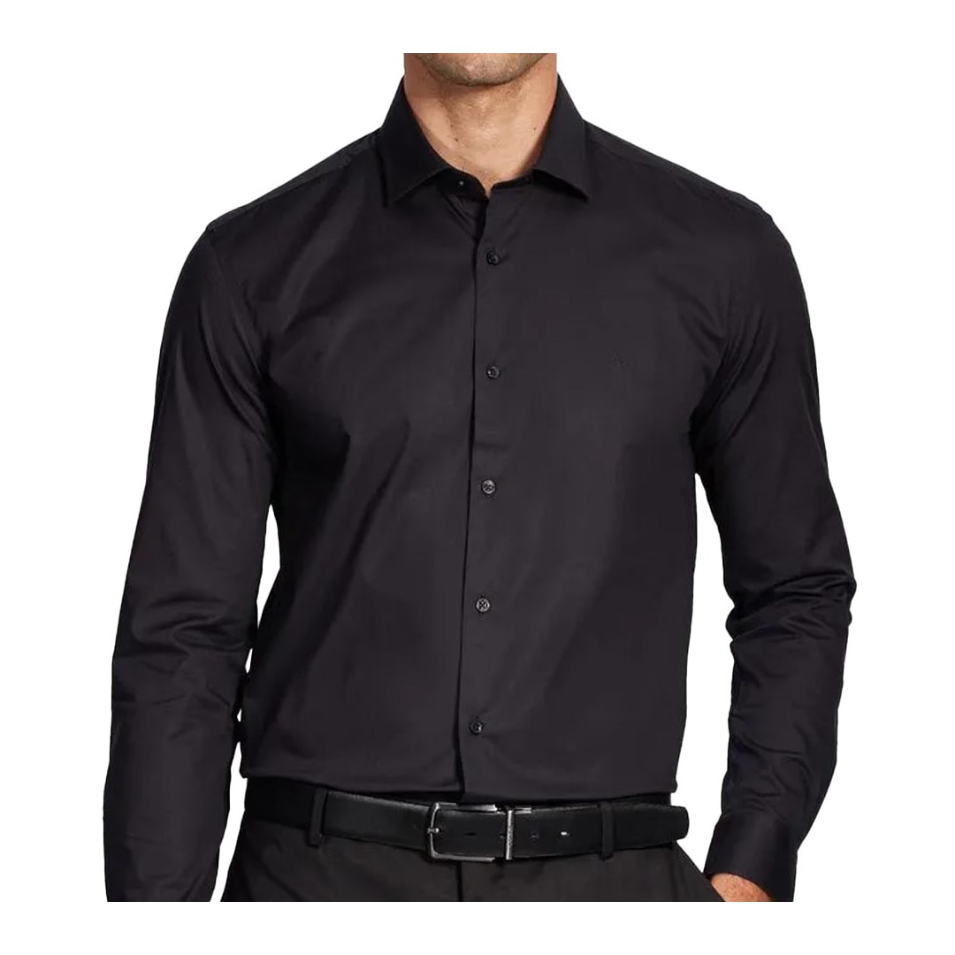 Camisa Aramis Manga Longa Slim 02.0676 Chumbo Camisa Aramis Manga Longa Slim 02.0676 Chumbo
