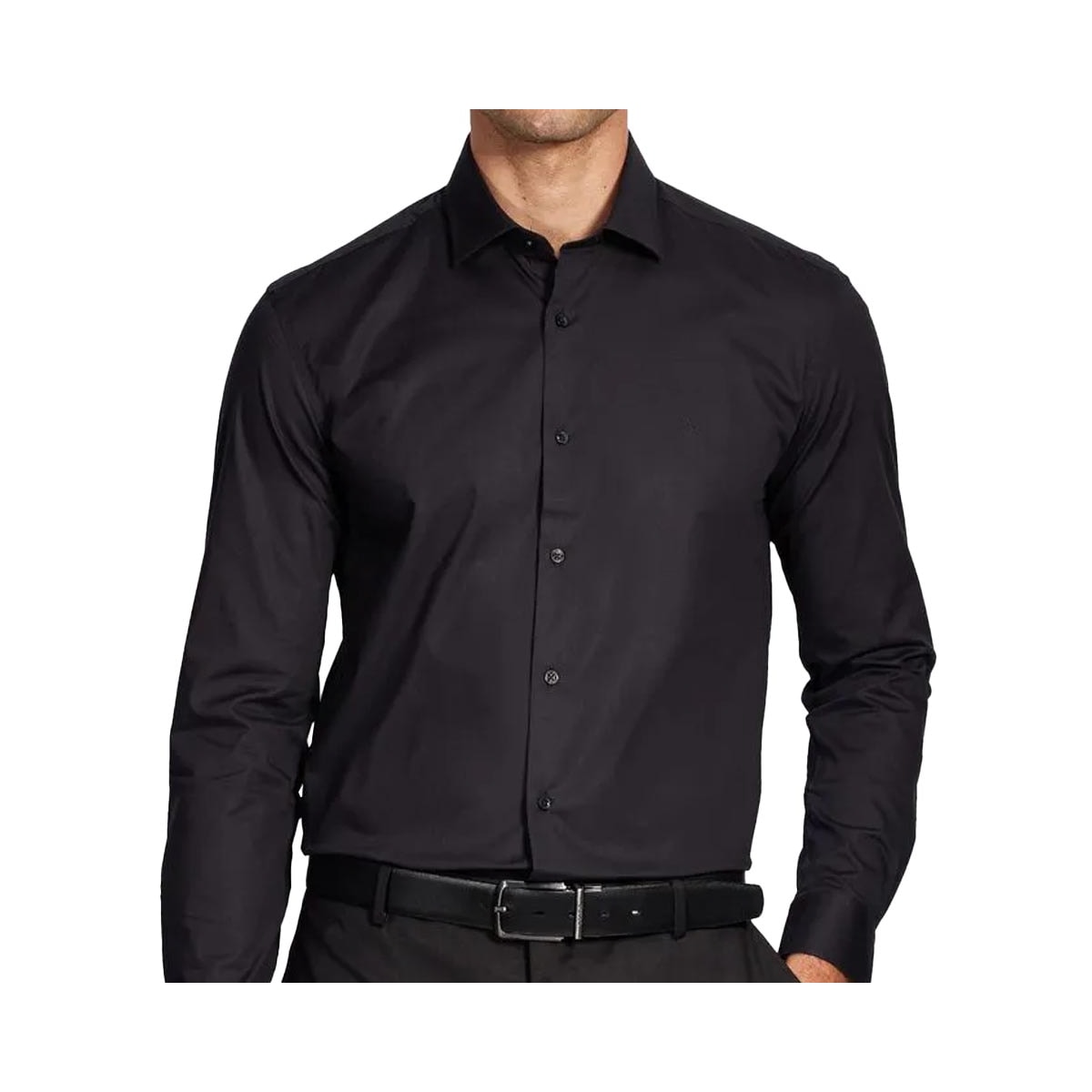 Camisa Aramis Manga Longa Slim 02.0676 Chumbo Camisa Aramis Manga Longa Slim 02.0676 Chumbo
