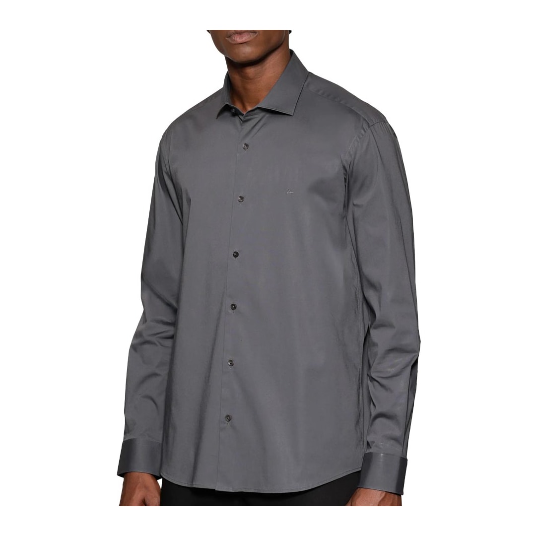 Camisa Aramis Manga Longa Slim 02.0676 Grafite