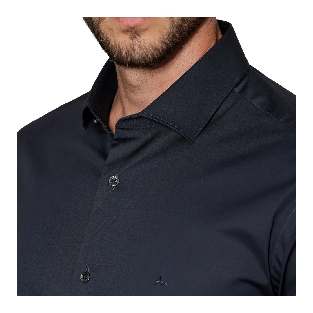 Camisa Aramis Manga Longa Slim 02.0676 Marinho Escuro