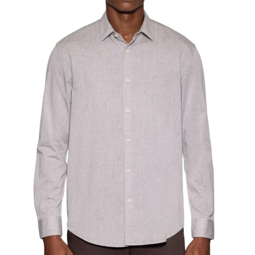 Camisa Aramis Manga Longa Slim 02.1218 Charuto