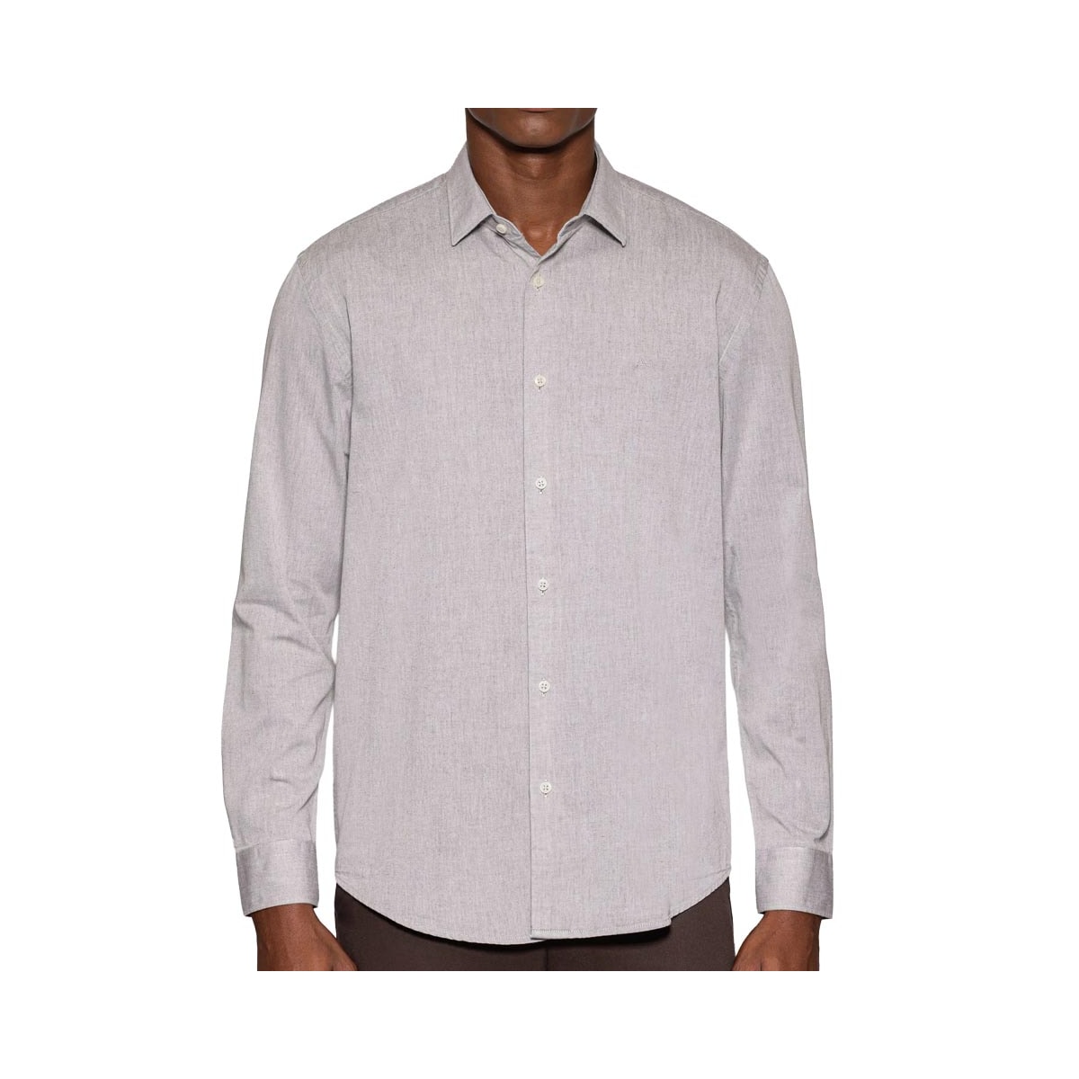 Camisa Aramis Manga Longa Slim 02.1218 Charuto Camisa Aramis Manga Longa Slim 02.1218 Charuto