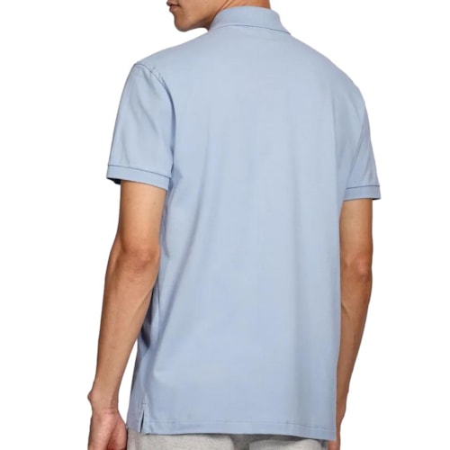 Detalhe - Camisa Aramis Polo 10.0280 Azul Oceano