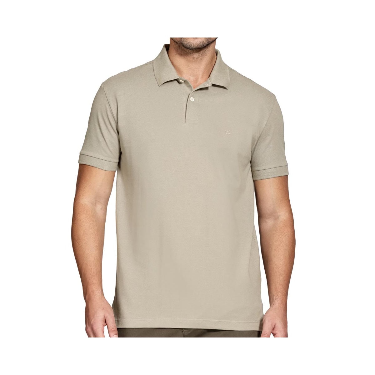 Camisa Aramis Polo Piquet 10.0029 Palha Camisa Aramis Polo Piquet 10.0029 Palha