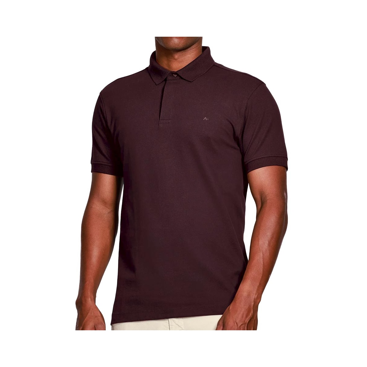 Camisa Aramis Polo Sem Bolso 01.2244 Bordeaux