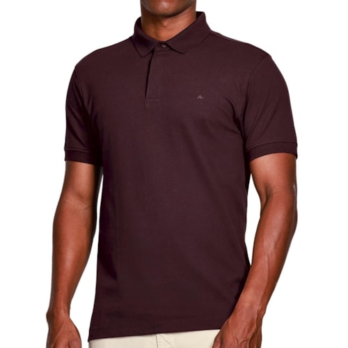 Camisa Aramis Polo Sem Bolso 01.2244 Bordeaux