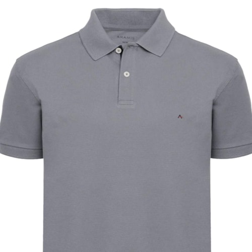 Detalhe - Camisa Aramis Polo Sem Bolso 10.0279 Granito
