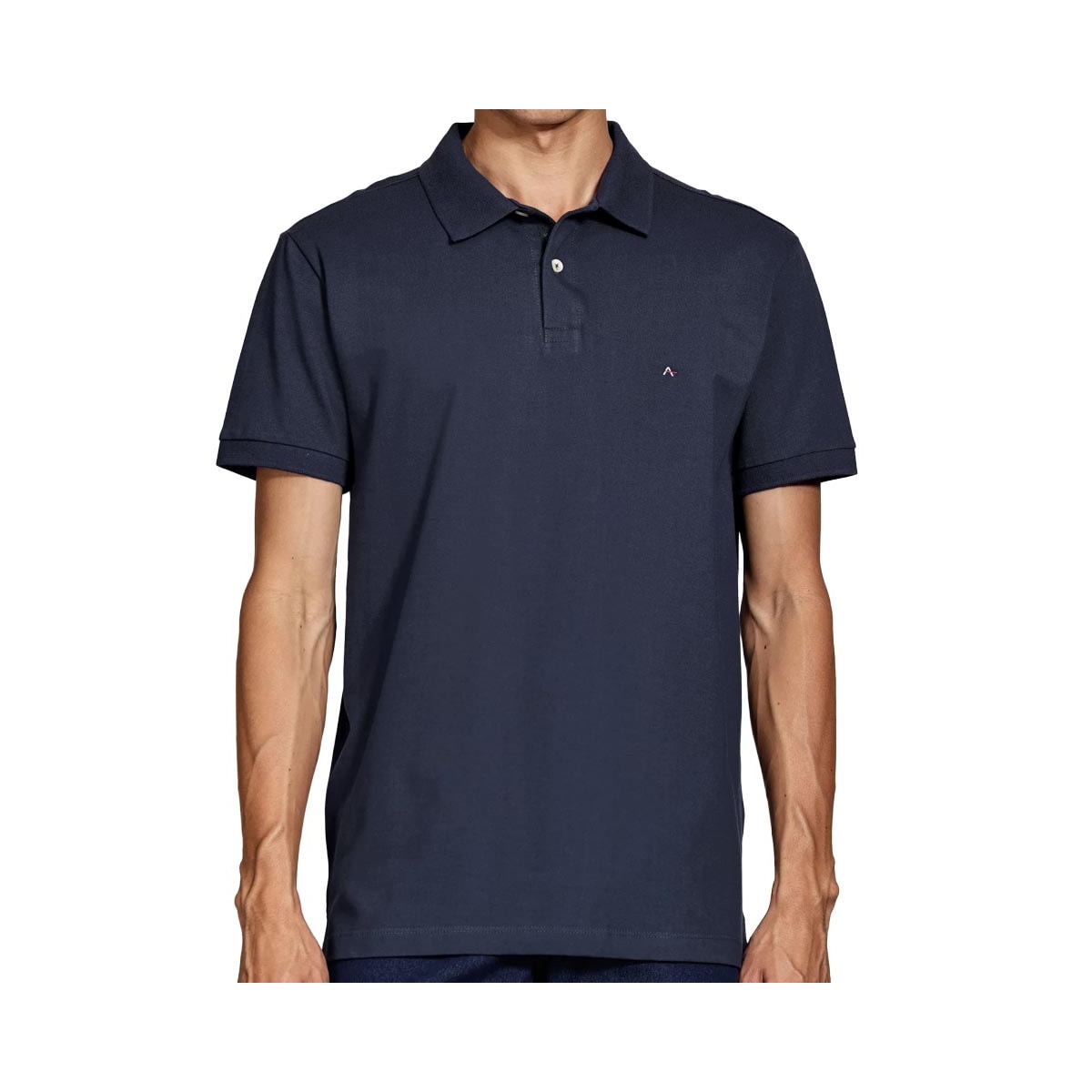 Camisa Aramis Polo Sem Bolso 10.0279 Marinho Camisa Aramis Polo Sem Bolso 10.0279 Marinho