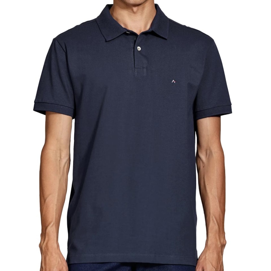 Camisa Aramis Polo Sem Bolso 10.0279 Marinho Camisa Aramis Polo Sem Bolso 10.0279 Marinho