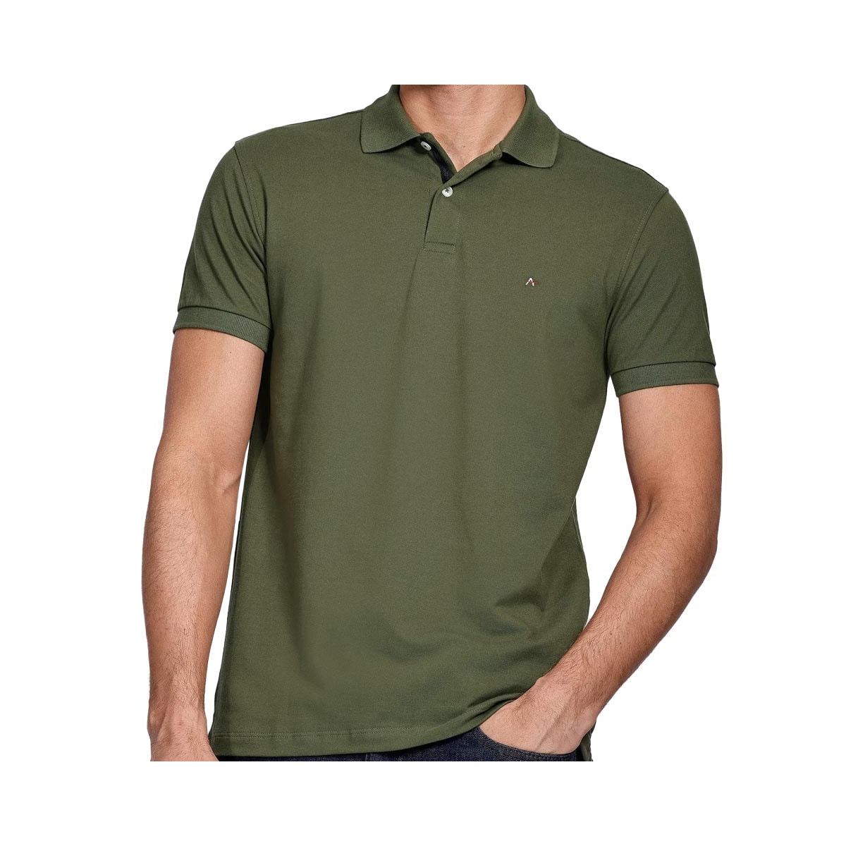 Camisa Aramis Polo Sem Bolso 10.0279 Militar Camisa Aramis Polo Sem Bolso 10.0279 Militar
